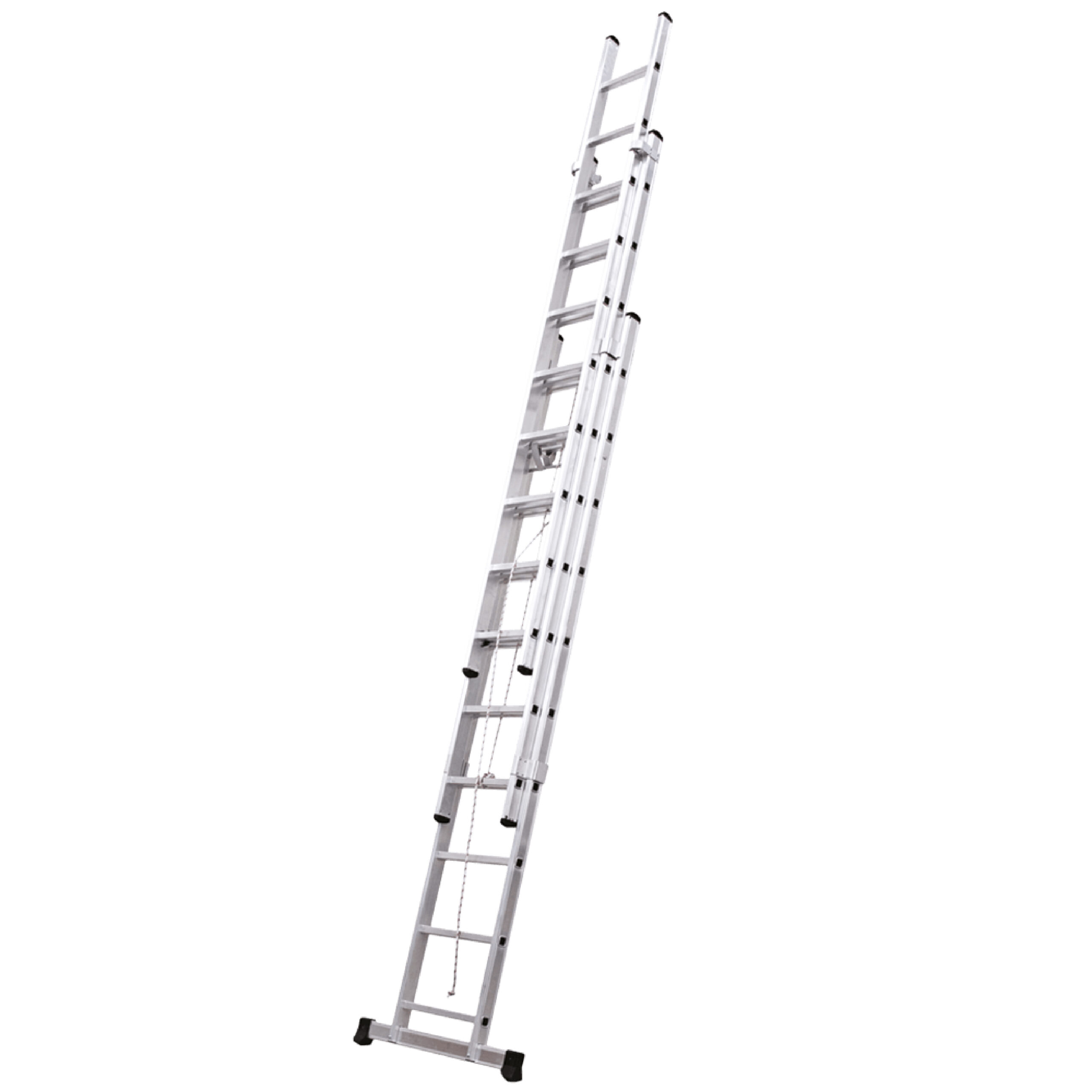 Aluminium 3 section extension ladder – rope operated - YPT Ghana