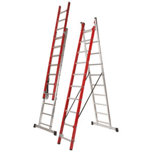 Aluminium and Fiberglass ladder